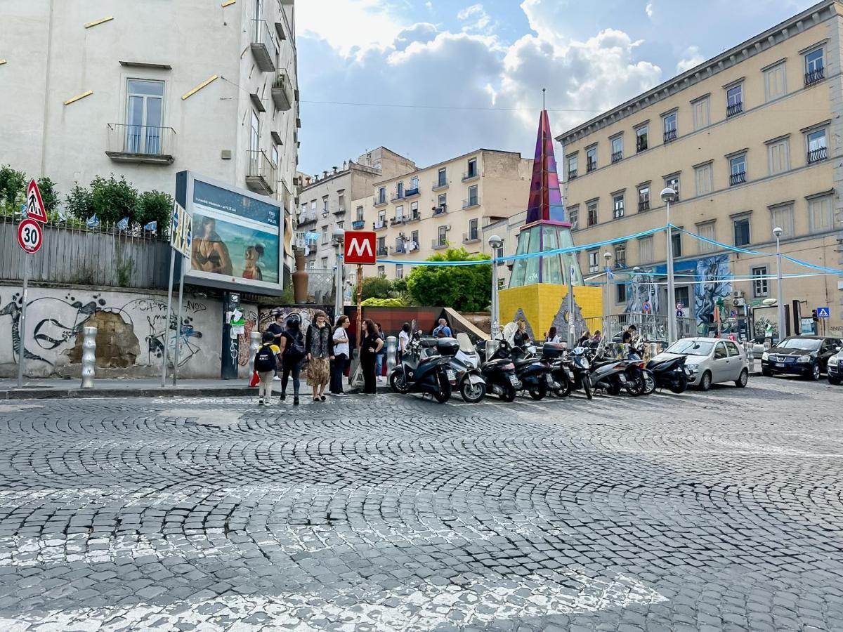 Exclusive Parking Flat X 4 Near Metro 1 Salvator Rosa Daire Napoli Dış mekan fotoğraf