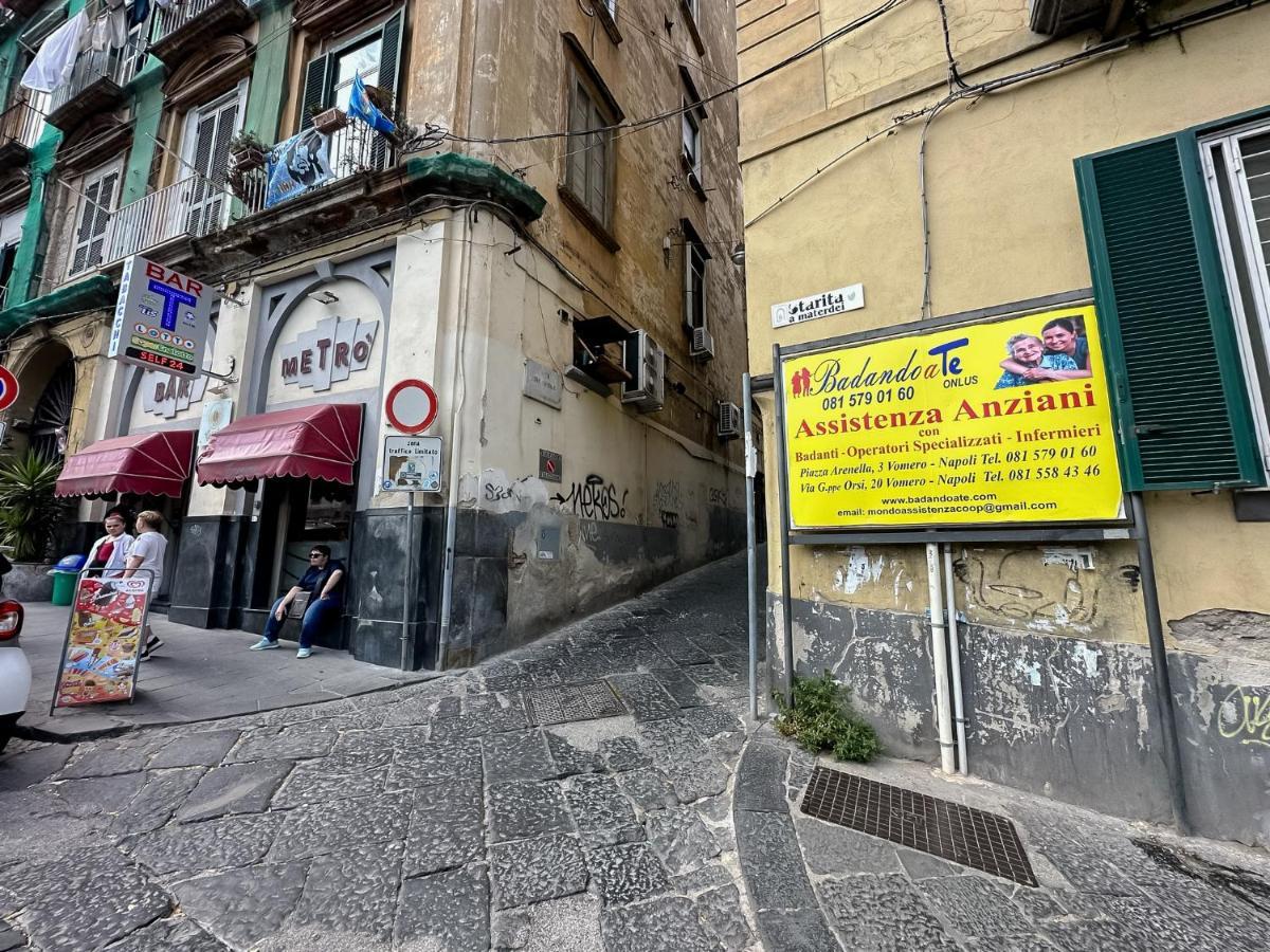 Exclusive Parking Flat X 4 Near Metro 1 Salvator Rosa Daire Napoli Dış mekan fotoğraf